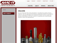 Tablet Screenshot of macit.com